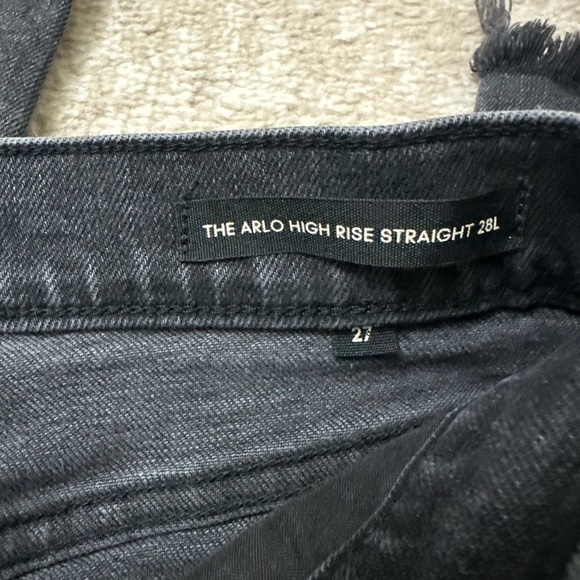 Denim Forum The Arlo High Rise Straight Jeans Size 27 - Picture 4 of 4